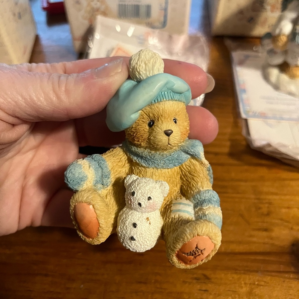Cherished Teddies January bear 1993. Jack.
